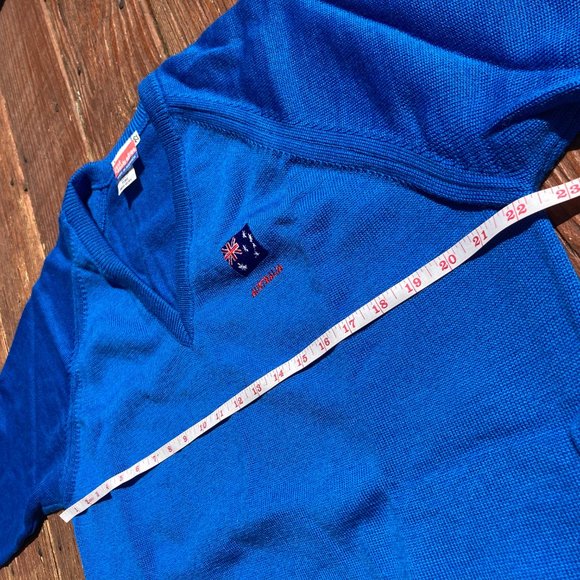 Vintage wool v-neck sweater Australia deadstock - Picture 6 of 7